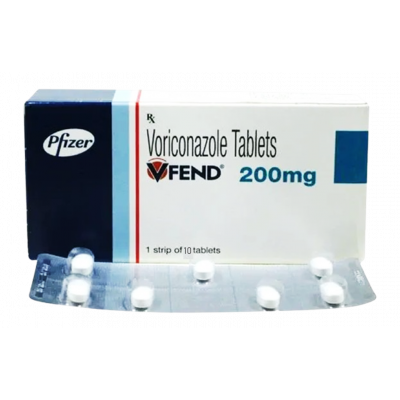 VFEND 200 MG ( VORICONAZOLE ) 10 FILM-COATED TABLETS